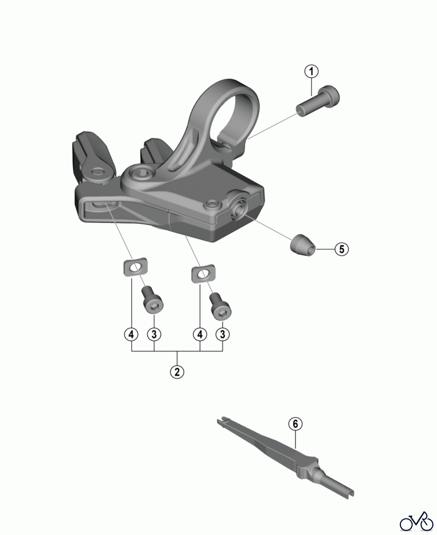 Shimano SW Switch - Schalter SW-M8150-R (-4979)  DEORE XT Shift Switch