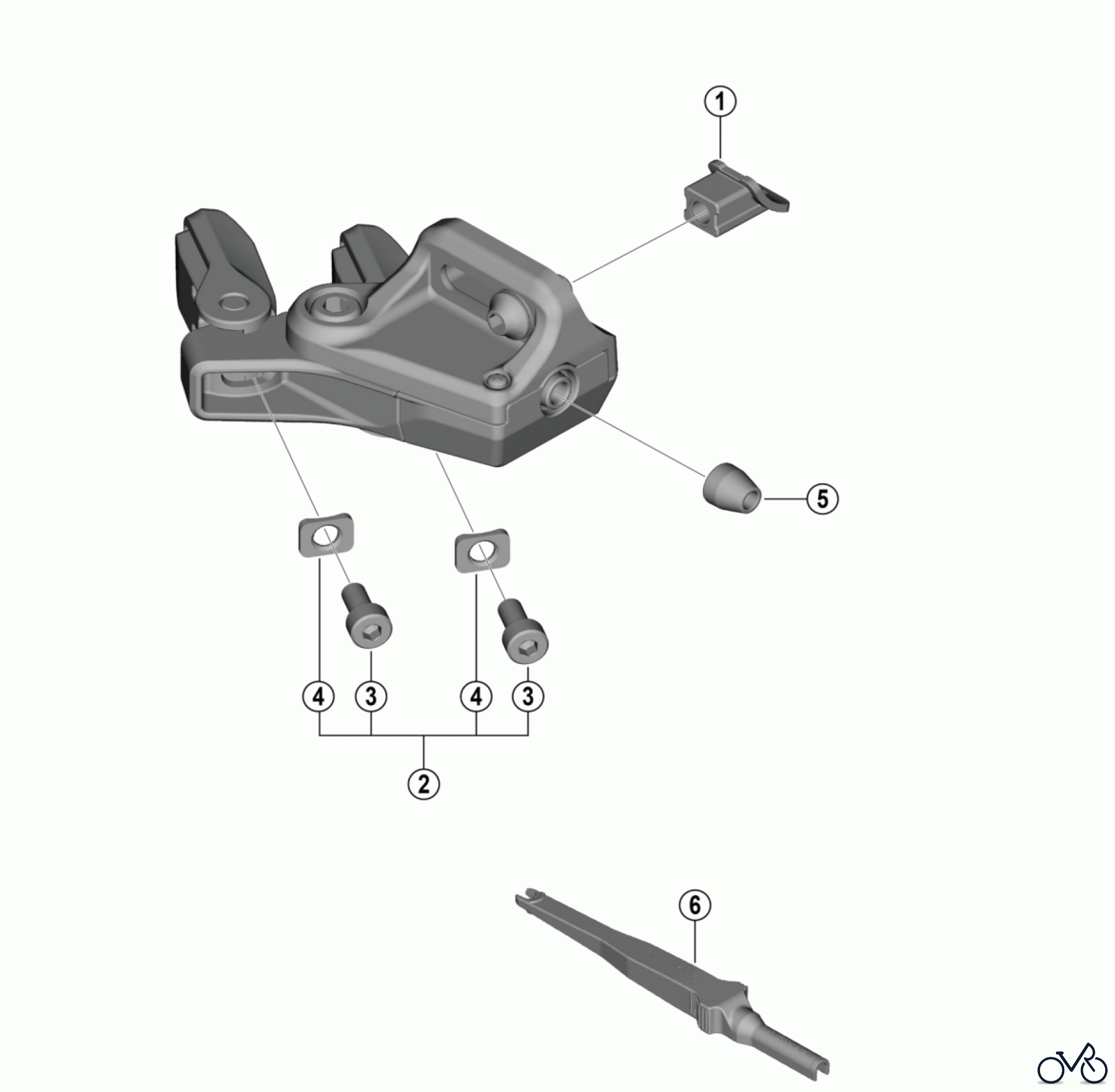 Shimano SW Switch - Schalter SW-M8150-IR (-4981) DEORE XT Shift Switch