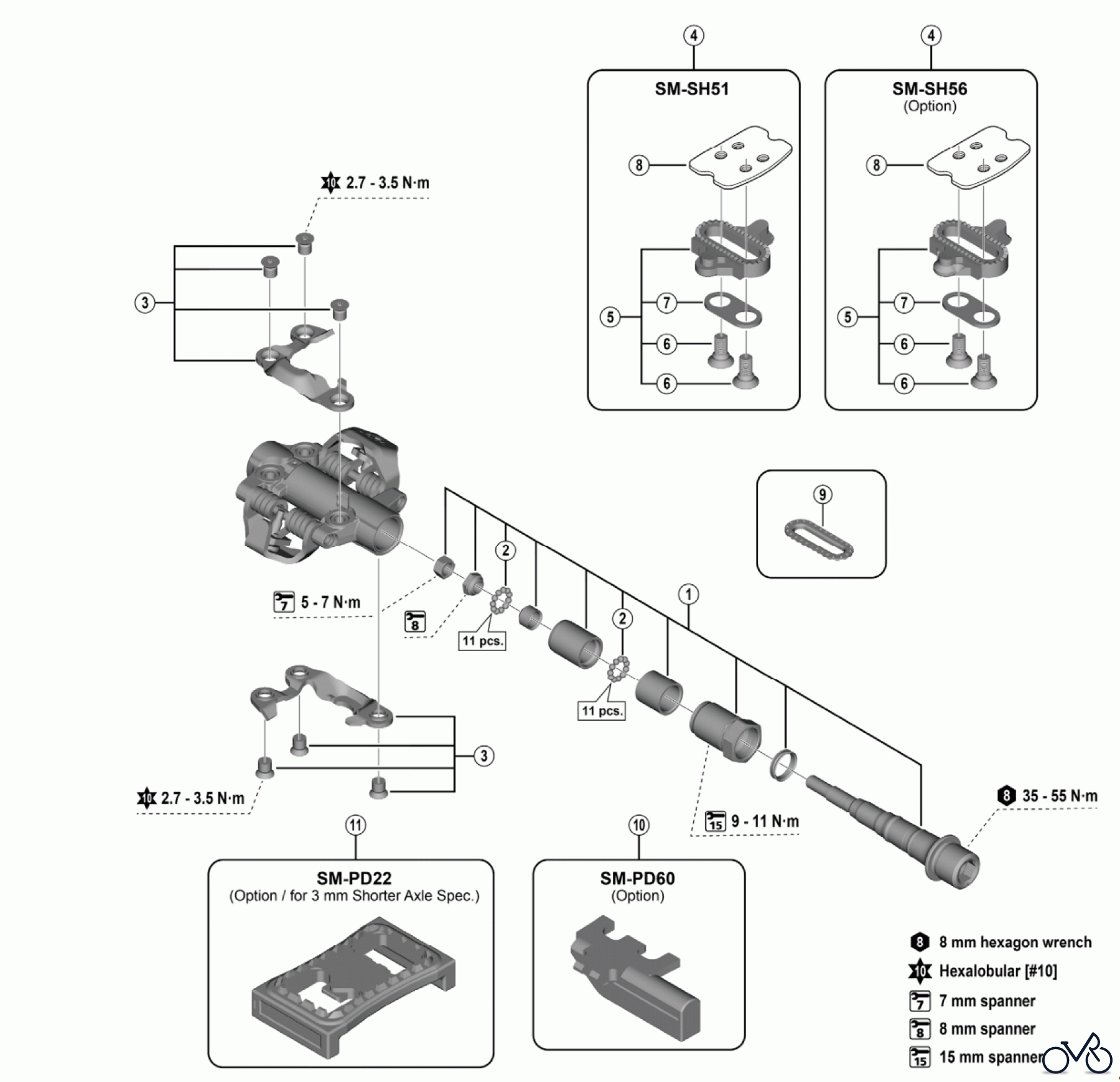 Shimano PD Pedal - Pedale PD-M9200 XTR SPD Pedals
