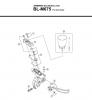 Shimano BL Brake Lever - Bremshebel Ersatzteile BL-M675-3394