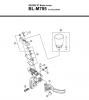Shimano BL Brake Lever - Bremshebel Ersatzteile BL-M785-3158A