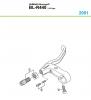 Shimano BL Brake Lever - Bremshebel Ersatzteile BL-R440-01
