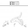 Shimano BL Brake Lever - Bremshebel Ersatzteile BL-T611-3498