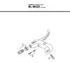 Shimano BL Brake Lever - Bremshebel Ersatzteile BLM420