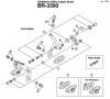 Shimano BR Brake - Bremse Ersatzteile BR-3300-EV