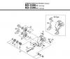 Shimano RD Rear Derailleur - Schaltwerk Ersatzteile RD-3300