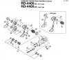 Shimano RD Rear Derailleur - Schaltwerk Ersatzteile RD-4400-EV