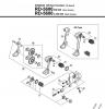 Shimano RD Rear Derailleur - Schaltwerk Ersatzteile RD-5600-2452A