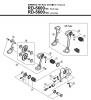 Shimano RD Rear Derailleur - Schaltwerk Ersatzteile RD-5600