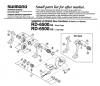 Shimano RD Rear Derailleur - Schaltwerk Ersatzteile RD-6500