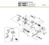 Shimano RD Rear Derailleur - Schaltwerk Ersatzteile RD-7800-05