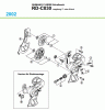 Shimano RD Rear Derailleur - Schaltwerk Ersatzteile RD-C030-02