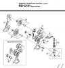 Shimano RD Rear Derailleur - Schaltwerk Ersatzteile RD-C101