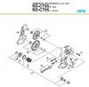 Shimano RD Rear Derailleur - Schaltwerk Ersatzteile RD-CT95-02