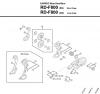 Shimano RD Rear Derailleur - Schaltwerk Ersatzteile RD-F800-3014