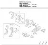 Shimano RD Rear Derailleur - Schaltwerk Ersatzteile RD-F800-3014A