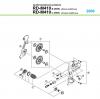 Shimano RD Rear Derailleur - Schaltwerk Ersatzteile RD-M410-05