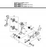 Shimano RD Rear Derailleur - Schaltwerk Ersatzteile RD-M511-2500