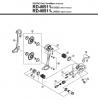 Shimano RD Rear Derailleur - Schaltwerk Ersatzteile RD-M511