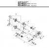 Shimano RD Rear Derailleur - Schaltwerk Ersatzteile RD-M531-2683