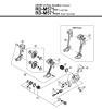 Shimano RD Rear Derailleur - Schaltwerk Ersatzteile RD-M571