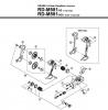 Shimano RD Rear Derailleur - Schaltwerk Ersatzteile RD-M581-12552