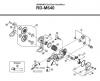 Shimano RD Rear Derailleur - Schaltwerk Ersatzteile RD-M640-3438