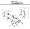 Shimano RD Rear Derailleur - Schaltwerk Ersatzteile RD-M662-2814