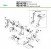 Shimano RD Rear Derailleur - Schaltwerk Ersatzteile RD-M760-04