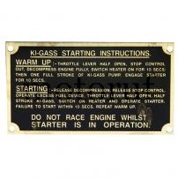 Classic Parts Typenschild