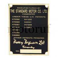 Classic Parts Typenschild