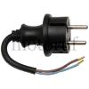 Garten und Forst Kabel und Zubehör Geräteanschlussleitung mit vergossenem Stecker Gartengeräte Ersatzteile passend für Sabo