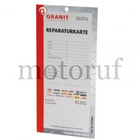 Garten und Forst Reparaturkarte