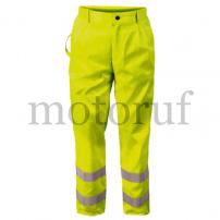 Werkzeug Warnschutz Bundhose, gelb, Gr. M