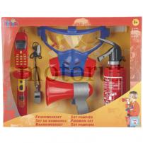 Spielzeug Feuerwehrset, mittel, 7-teilig