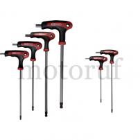 Landtechnik ERGOTORQUEplus® T-Griff-Kugelkopf-Innensechskant-Winkelstiftschlüssel-Satz, 8-tlg., 2-10mm