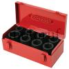 Werkzeug Druckluftwerkzeug und Zubehör Kraftschrauber-Einsatz-Set Sechskant-Kraft-Stecknuss-Satz 3/4"