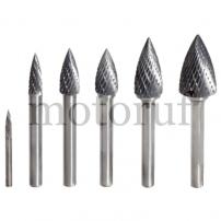 Werkzeug HM Spitzbogen-Frässtift Form G, 6mm