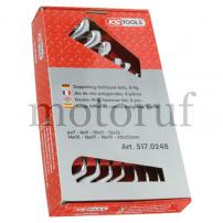 Werkzeug CLASSIC Doppel-Ringschlüssel-Satz, gekröpft, 8-tlg., 6x7-20x22mm