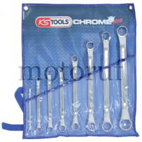 Werkzeug CHROMEplus® Doppel-Ringschlüssel-Satz, 8-tlg., 1/4"x5/16"-1.1/8"x1.1/4"