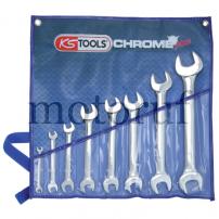 Werkzeug CHROMEplus® Doppel-Maulschlüssel-Satz, 8-tlg., 1/4"x5/16"-1.1/8"-1.1/4"