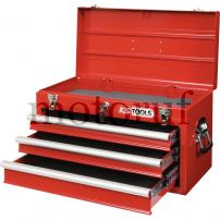 Werkzeug Werkzeugtruhe mit 3 Schubladen-schwarz, H255xB508xT 303mm
