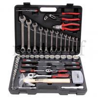 Landtechnik 1/4" +1/2" SUPERLOCK Werkzeug-Satz, 88-tlg.
