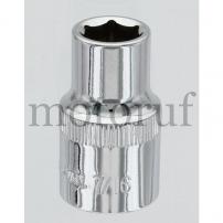 Werkzeug 1/2" CHROMEplus®Sechskant-Stecknuss, 7/16"