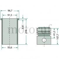 Classic Parts Kolbensatz
