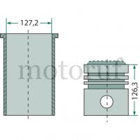Classic Parts Kolbensatz