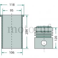 Classic Parts Kolbensatz