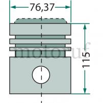 Classic Parts Kolben