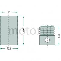 Classic Parts Kolbensatz