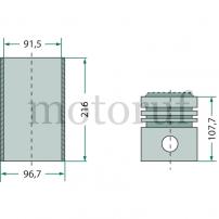 Classic Parts Kolbensatz